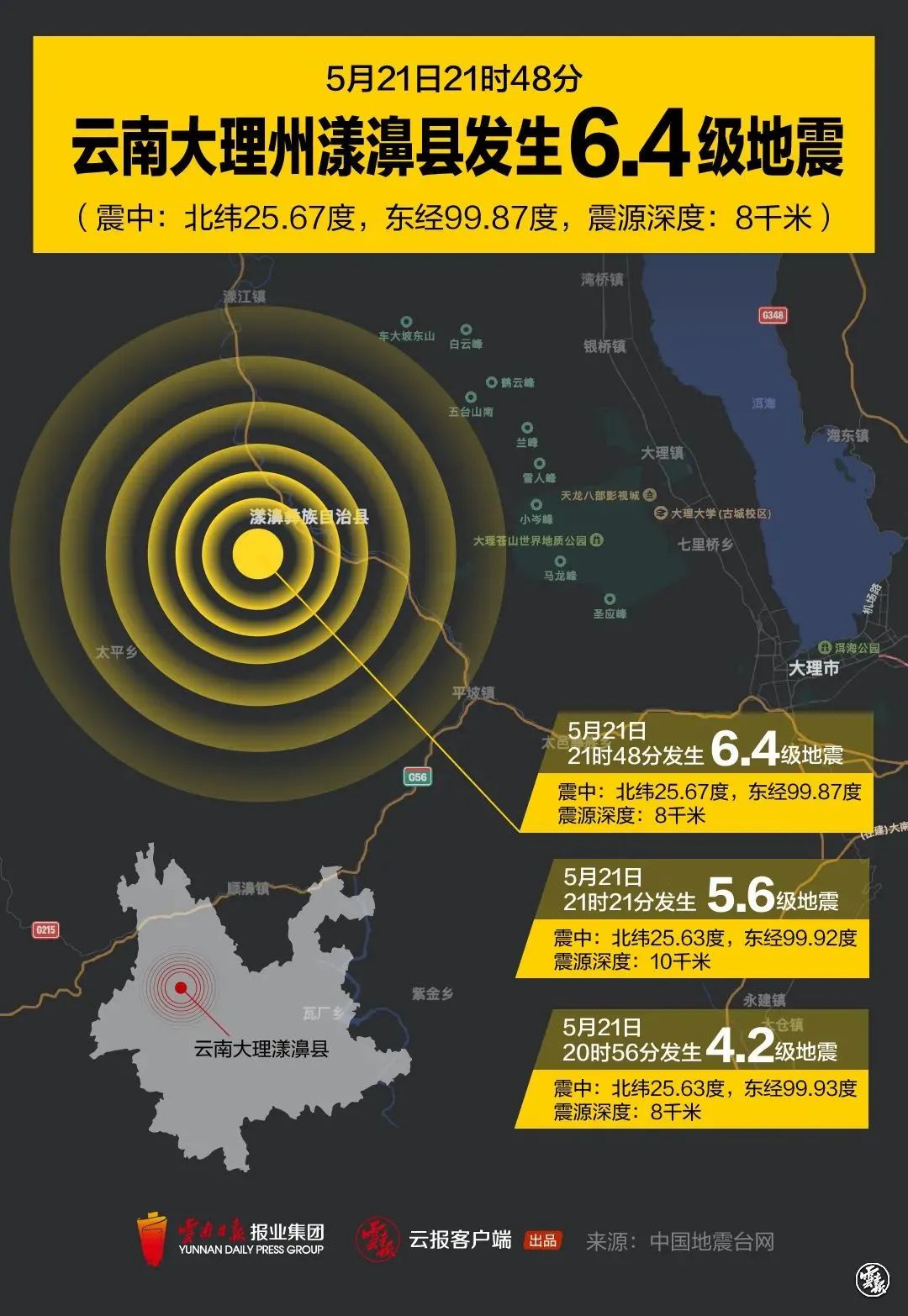 云南地震最新消息，灾难无情，人间真情显现